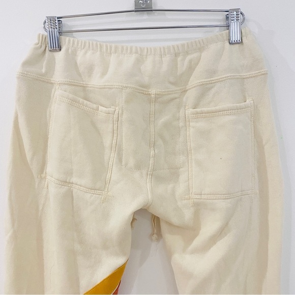 Aviator Nation sweatpants in cream - Picture 3 of 8